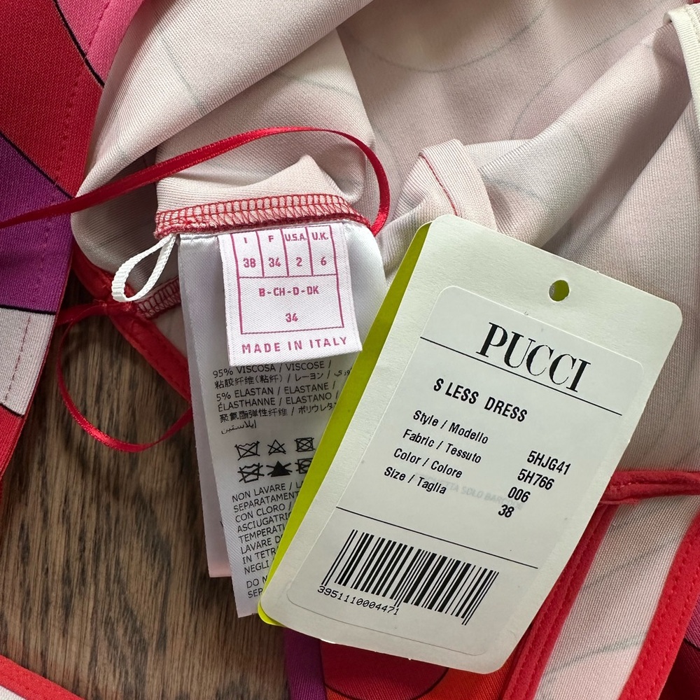 Emilio Pucci Iride Print Minidress - Picture 5 of 8